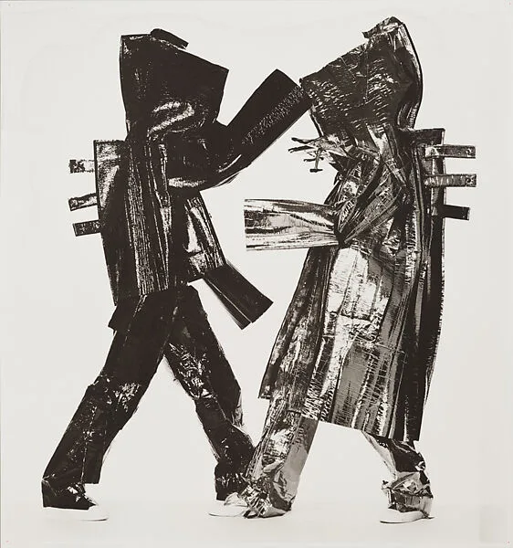 Two Miyake Warriors, New York — Irving Penn