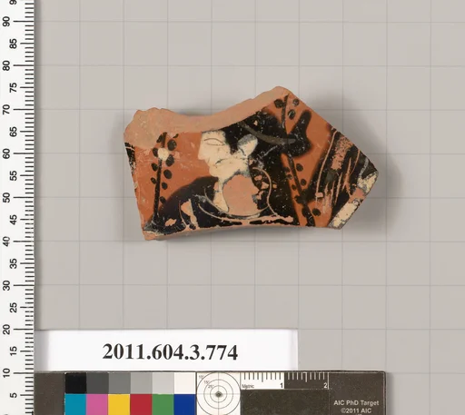 Terracotta fragment of an oinochoe (jug)