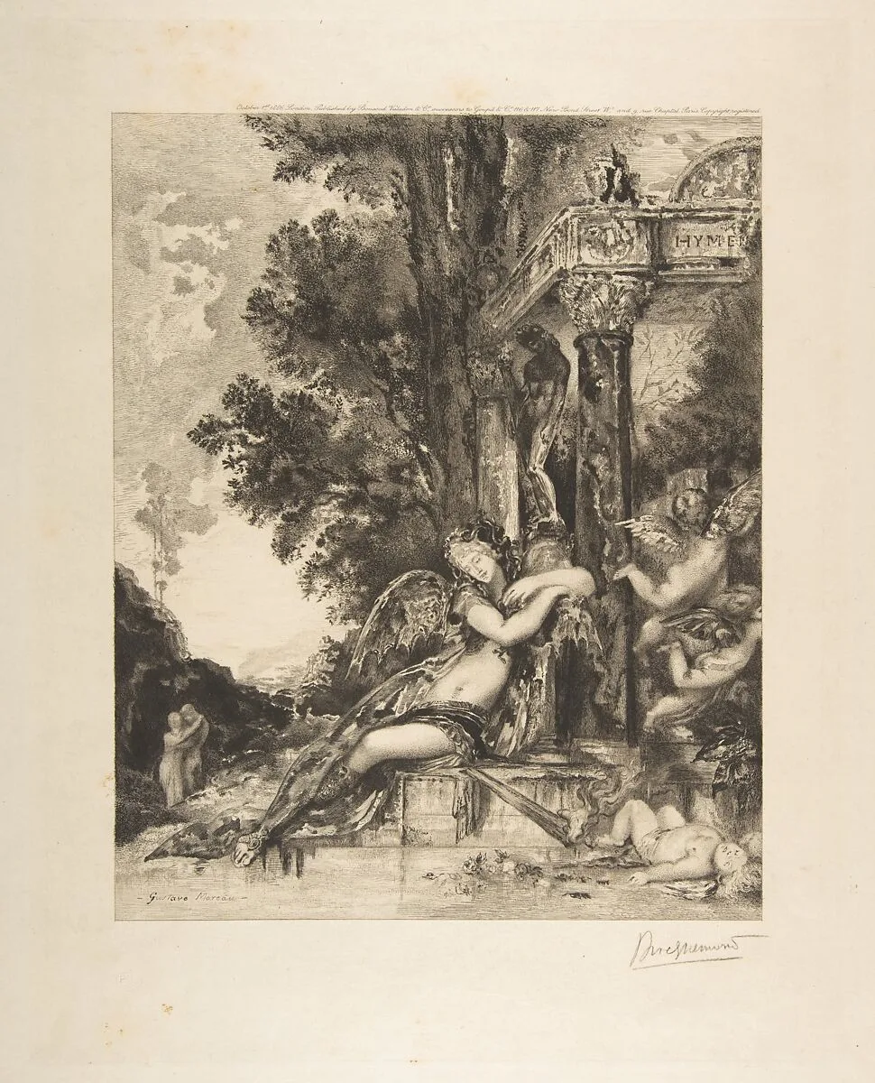 La Discorde — Félix Bracquemond|Gustave Moreau|Jean de La Fontaine|Boussod, Valadon and Co.|Boussod, Valadon & Co.