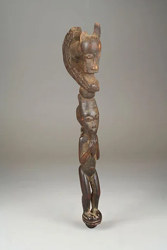 Gong Mallet with Male Figure (Lawle)