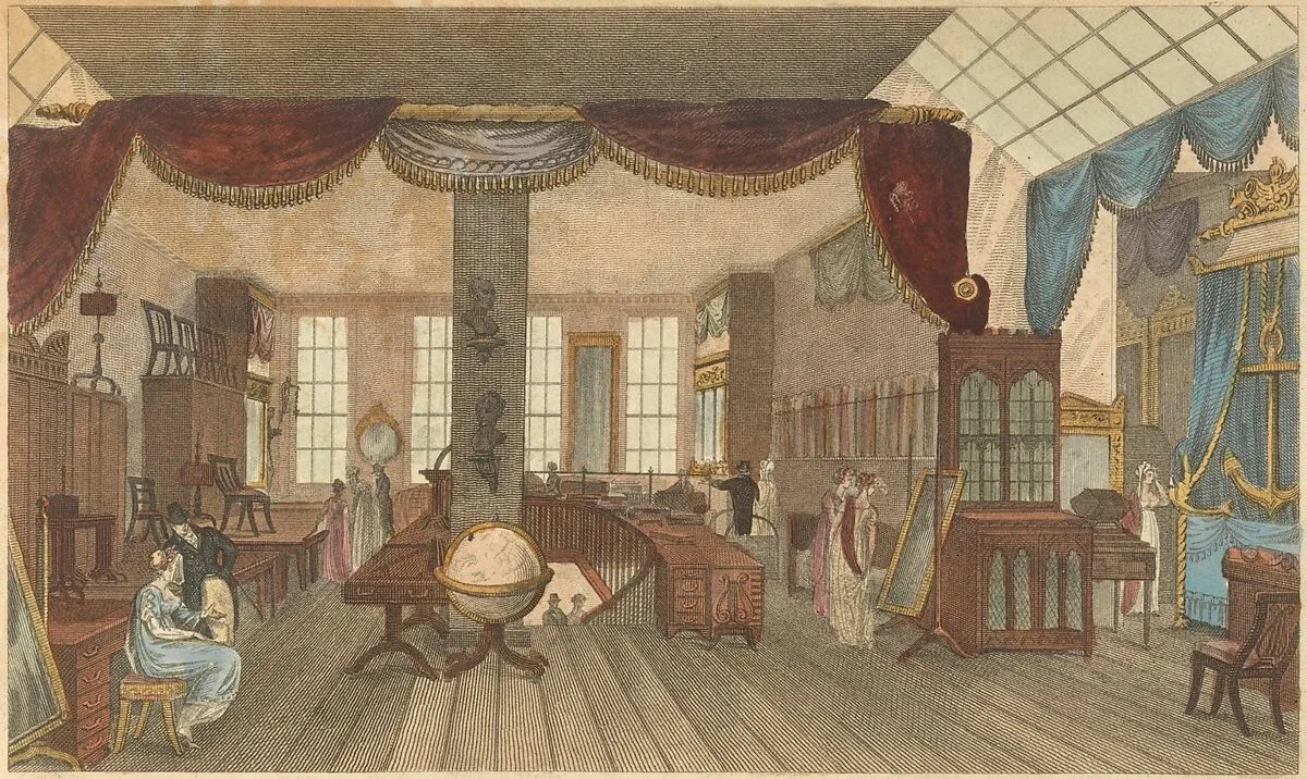 The Repository of Arts, Literature, Commerce, Manufactures, Fashions, and Politics, 1st series, vol. 2 — Auguste Charles Pugin|Rudolph Ackermann, London|Samuel Mitan|Samuel Howitt|Thomas Uwins|Edward Francis Burney