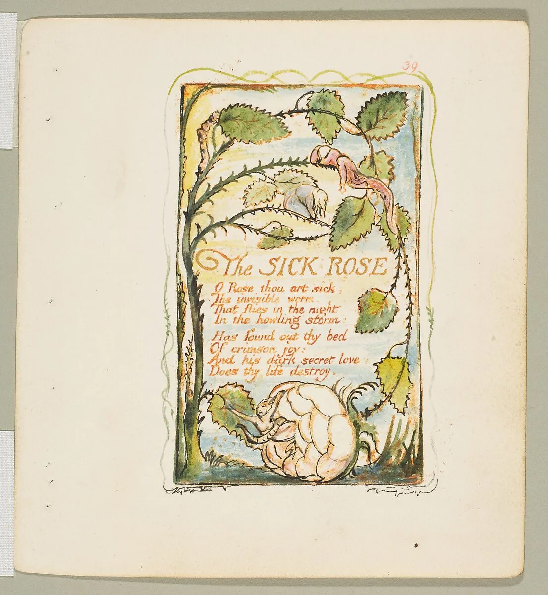 Songs of Experience: The Sick Rose — William Blake