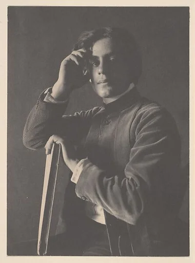Kahlil Gibran with Book