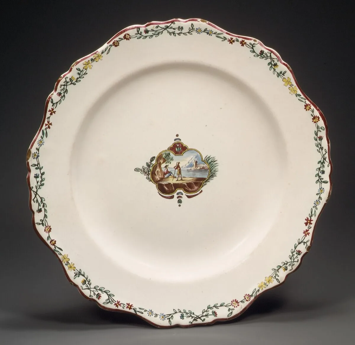Plate — Veuve Perrin Factory