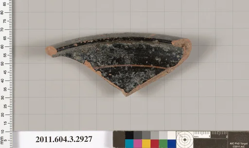 Terracotta fragment of a bowl?