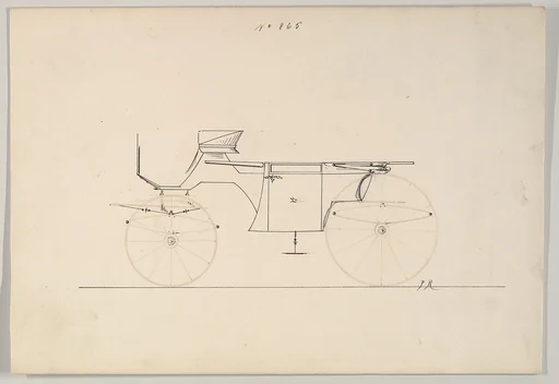 Design for Landaulet, no. 865