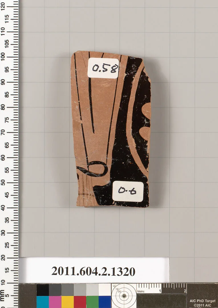 Terracotta fragment of a skyphos (deep drinking cup) — Unknown