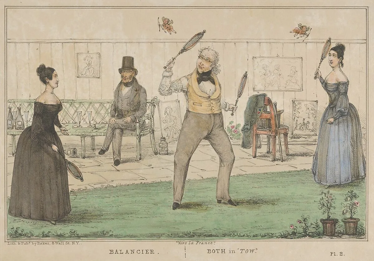 Vive la France, Balancier, Both in "Tow" — Alfred E. Baker