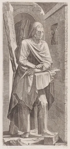 St. Andrew, from Christ, the Twelve Apostles and St. Paul