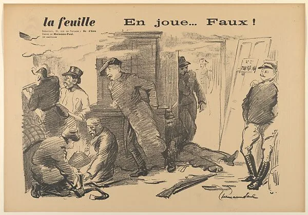 En joue...Faux! (from La Feuille) — Zo d'Axa|La Feuille|René-Georges Hermann-Paul