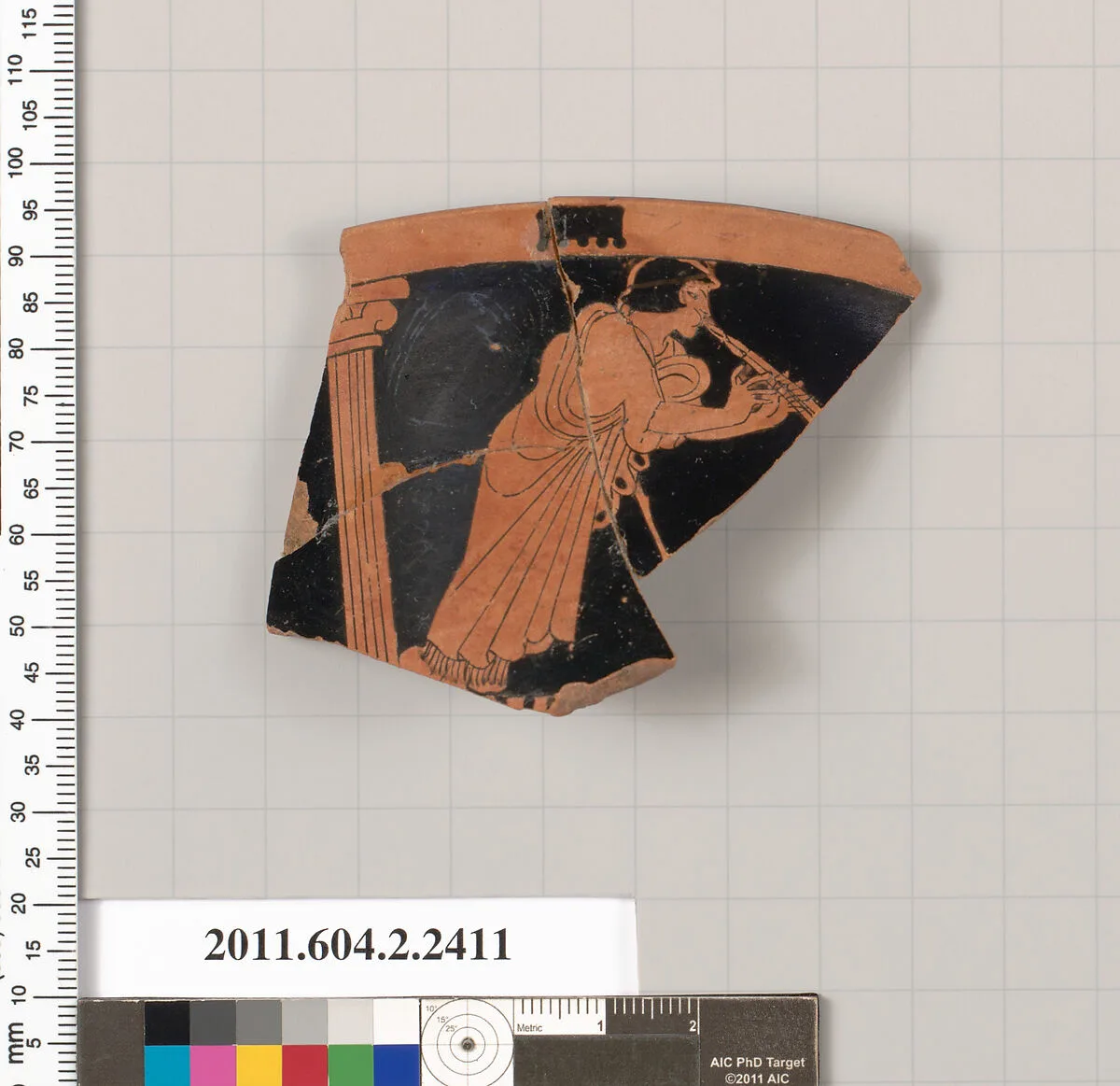 Terracotta fragment of a rhyton (vase for libations or drinking) — Unknown