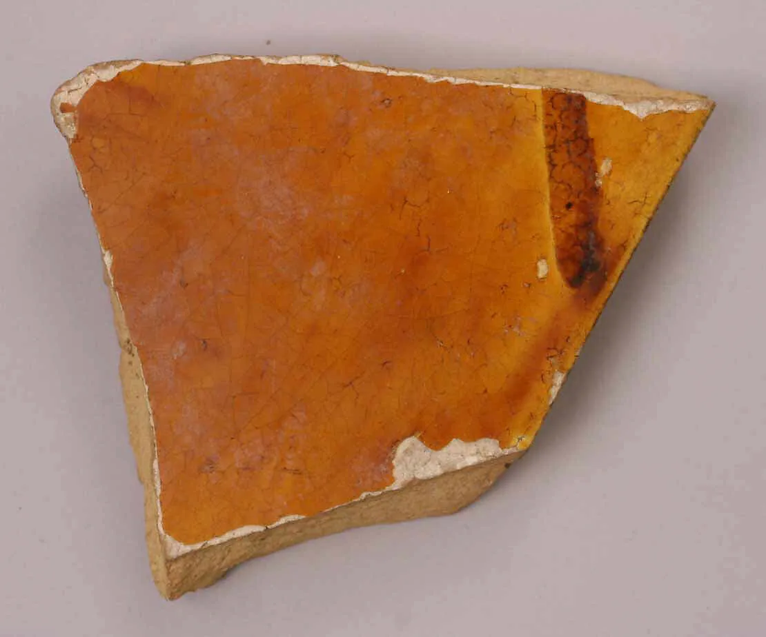 Fragment of Sgraffito Ceramics — Unknown