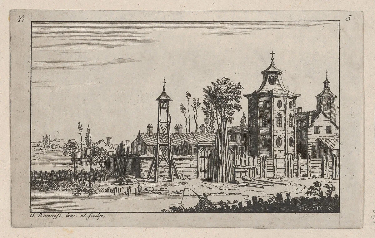 View of a Church — Antoine Benoist
