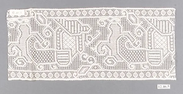 Lace Sample — Bert Edson|North American Lace Company|New England Lace Company