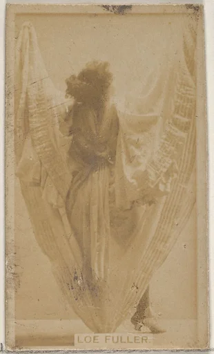 Loe Fuller, from the Actors and Actresses series (N45, Type 8) for Virginia Brights Cigarettes