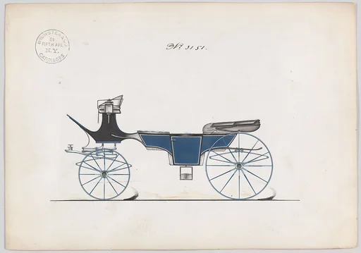 Design for Vis-à-vis, no. 3151