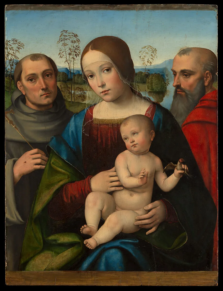 Madonna and Child with Saints Francis and Jerome — Francesco Francia