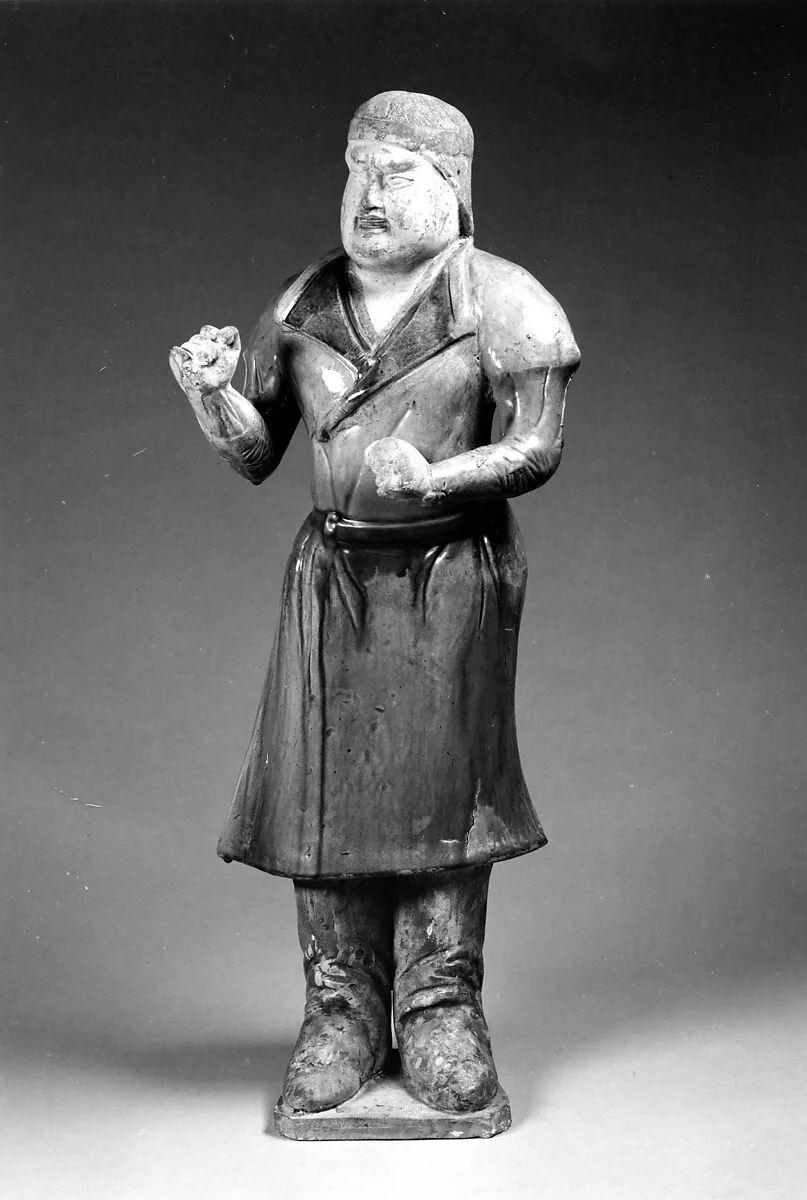 唐 三彩馬夫俑|Groom — Unknown