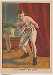 Johnny Frayne, from the Dixie Queen Prizefighters of the Past and Present series (T223) — Dixie Queen Plug Cut Smoking Tobacco