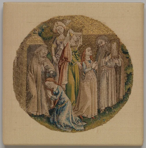 The Hermit Adrian Shows St. Catherine an Image of Christ and Baptizes Her