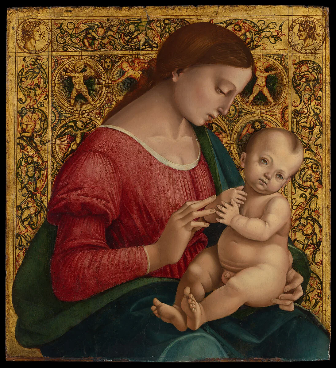 Madonna and Child — Luca Signorelli (Luca d'Egidio di Luca di Ventura)