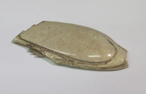 Inlay element from shrine: body of a fowl