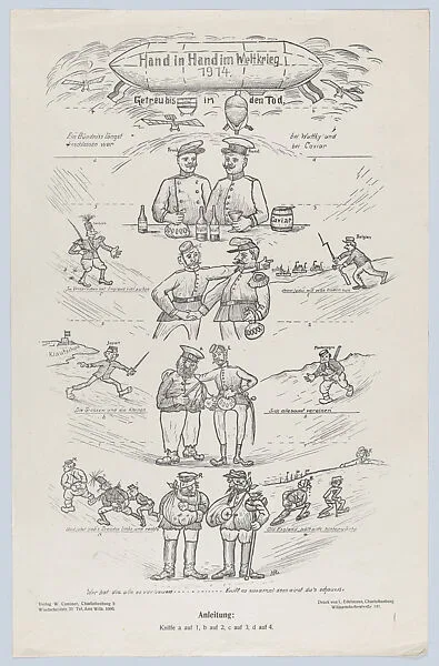 Hand in Hand im Weltkrieg — W. Caminer