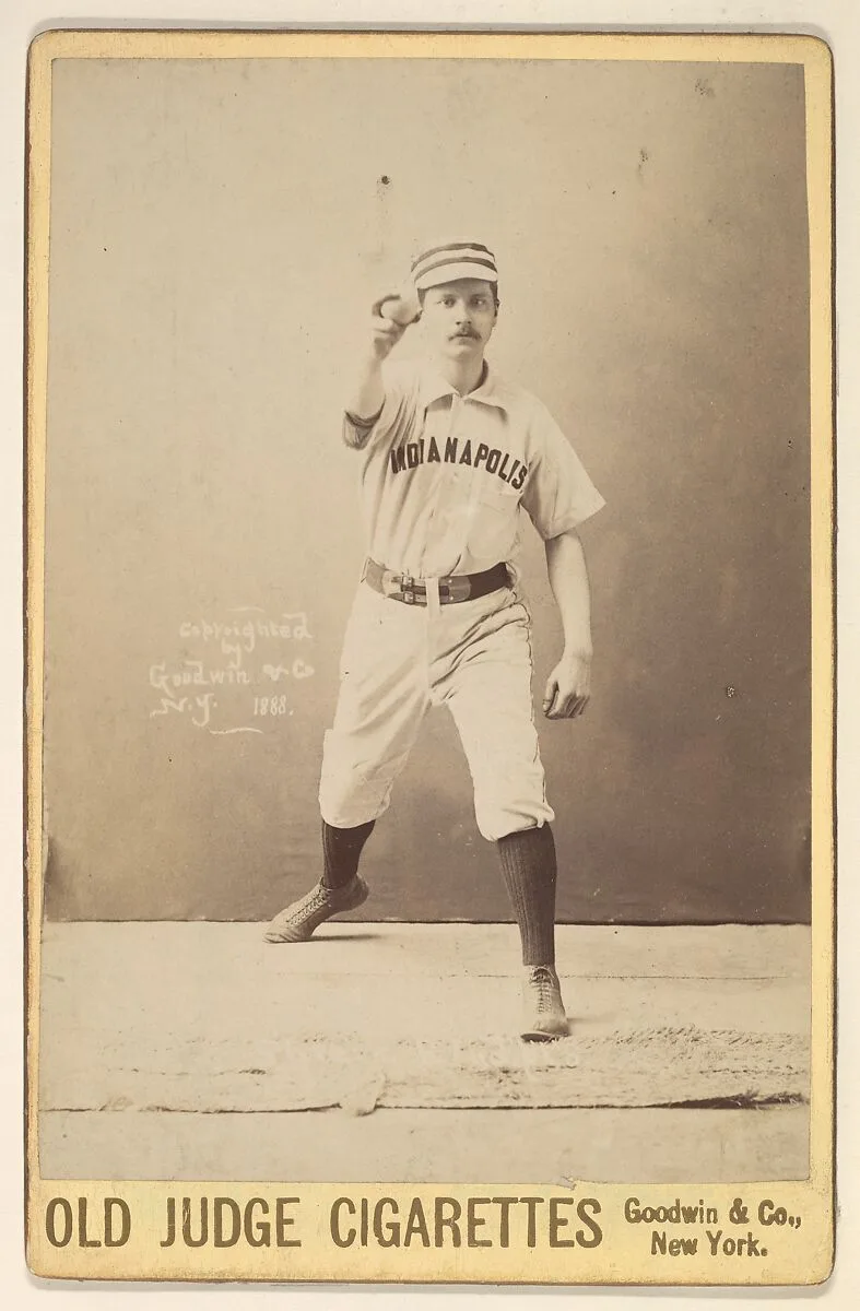 Shreve, Pitcher, Indianapolis, from the series Old Judge Cigarettes — Goodwin & Company