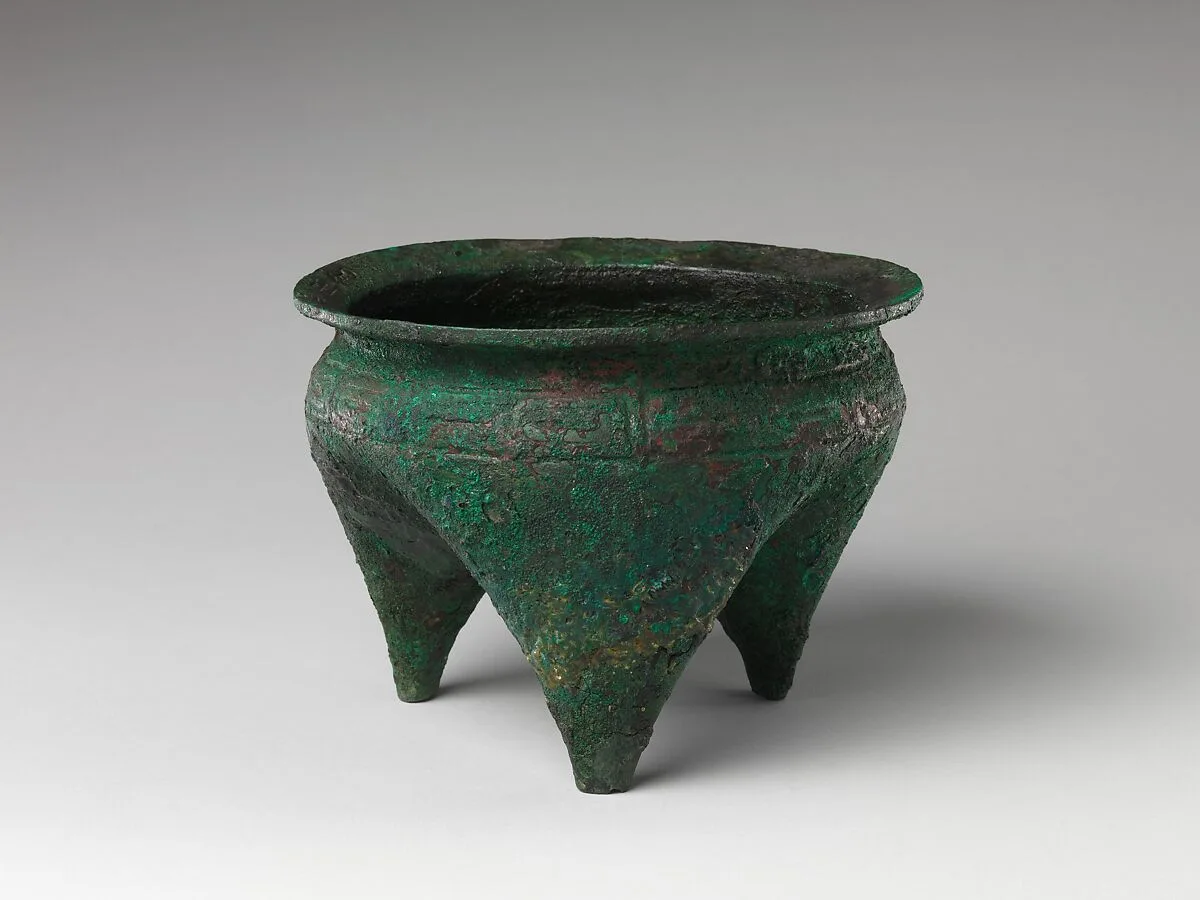 清 仿古青銅鬲|Lobed cauldron (li) in ancient style — Unknown