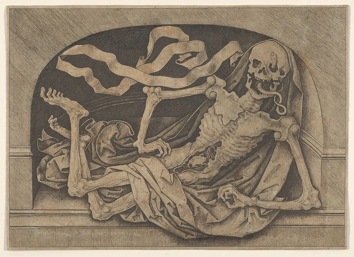 Memento Mori: a skeleton in a niche — Master IAM of Zwolle