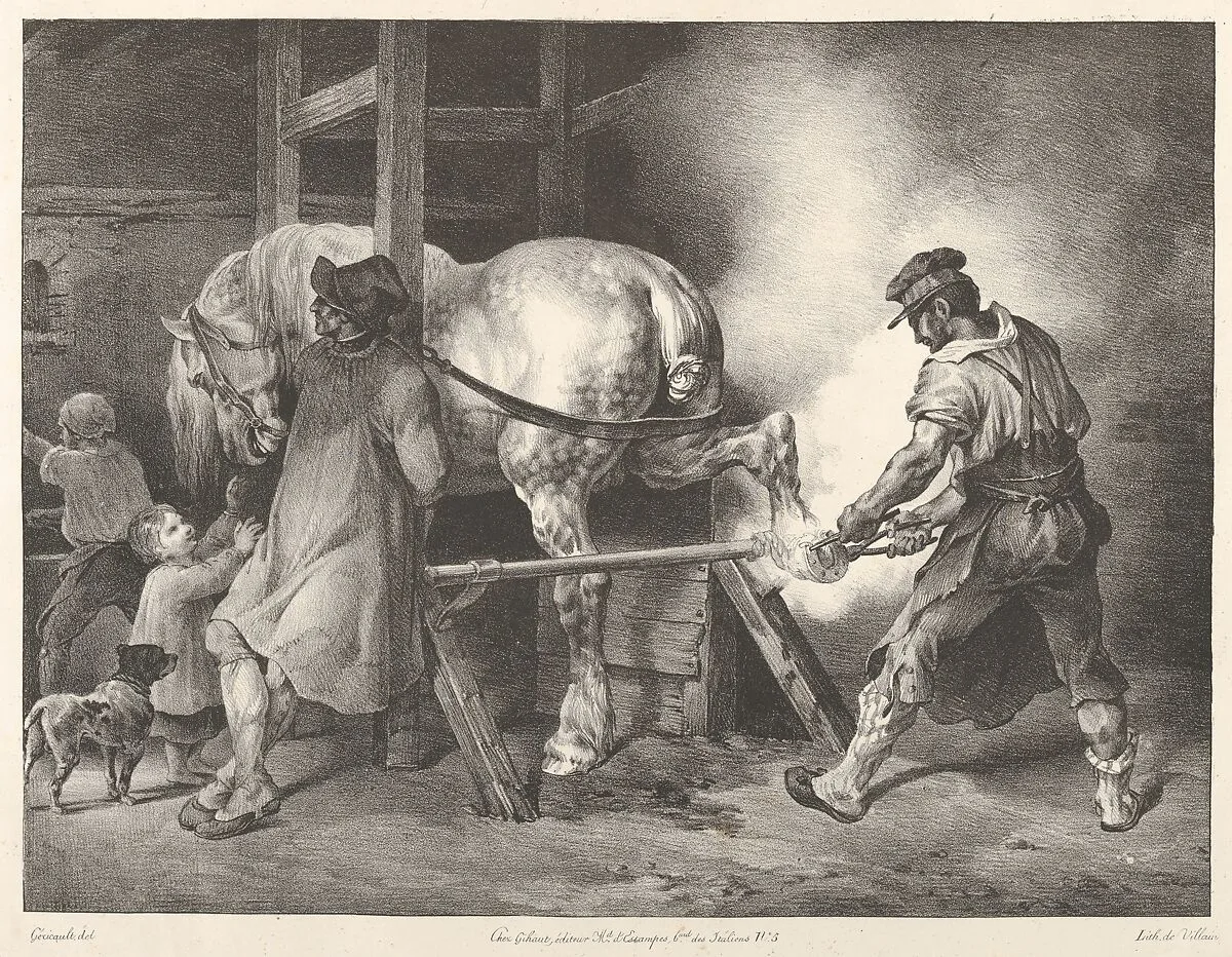 The Flemish Farrier — Théodore Gericault
