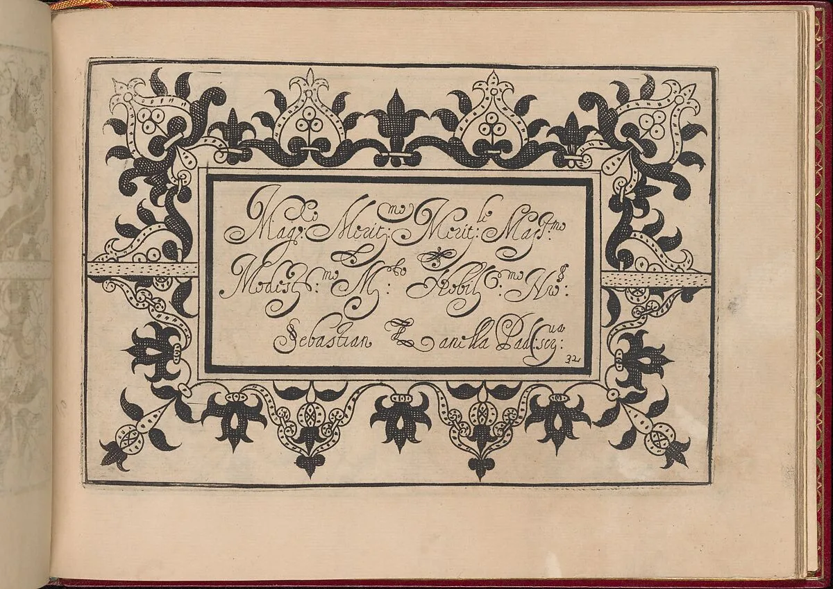 Ghirlanda: Di sei vaghi fiori scielti da piu famosi Giardini d'Italia, page 40 (recto) — Pietro Paulo Tozzi|Libraria del Giesu