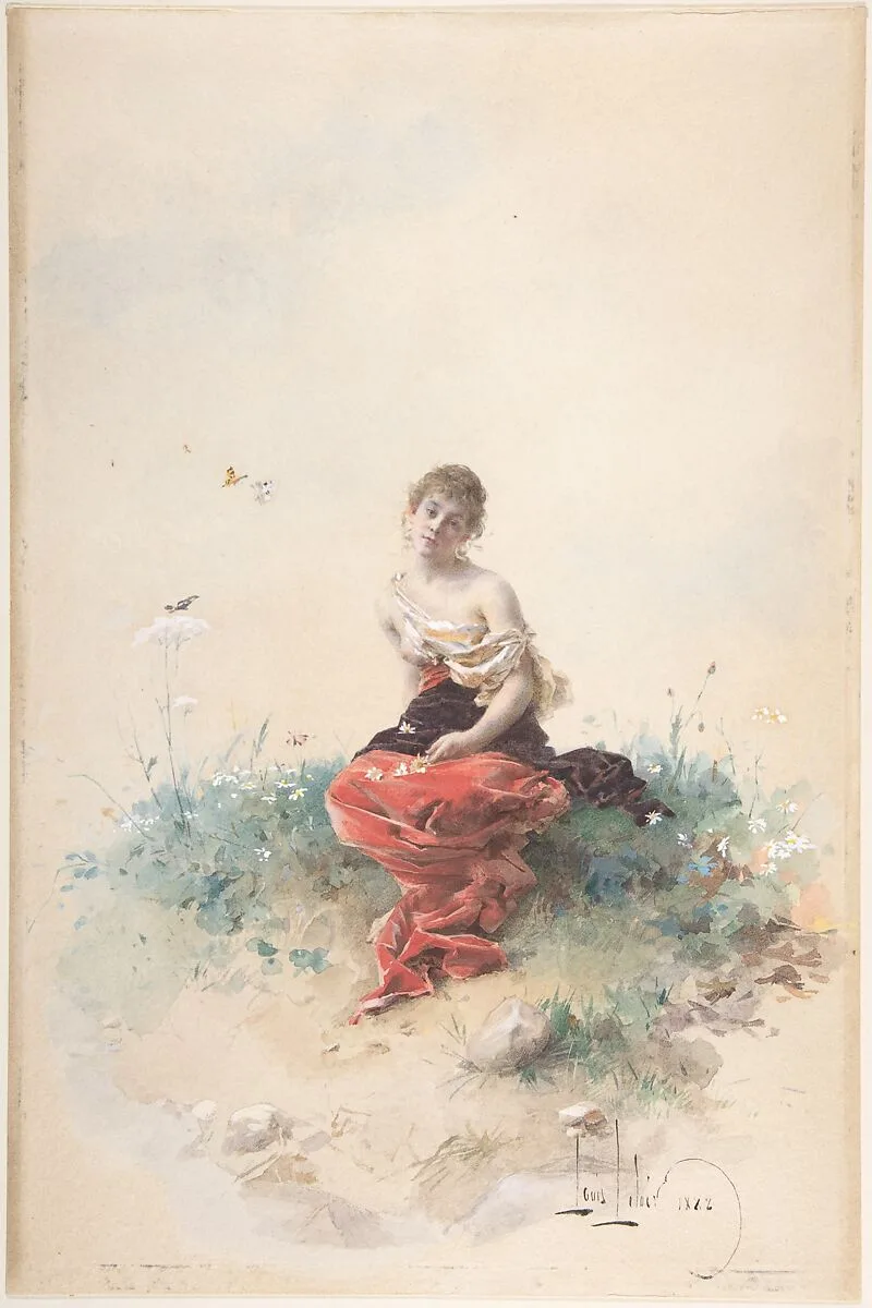Female Figure — Alexandre-Louis Leloir
