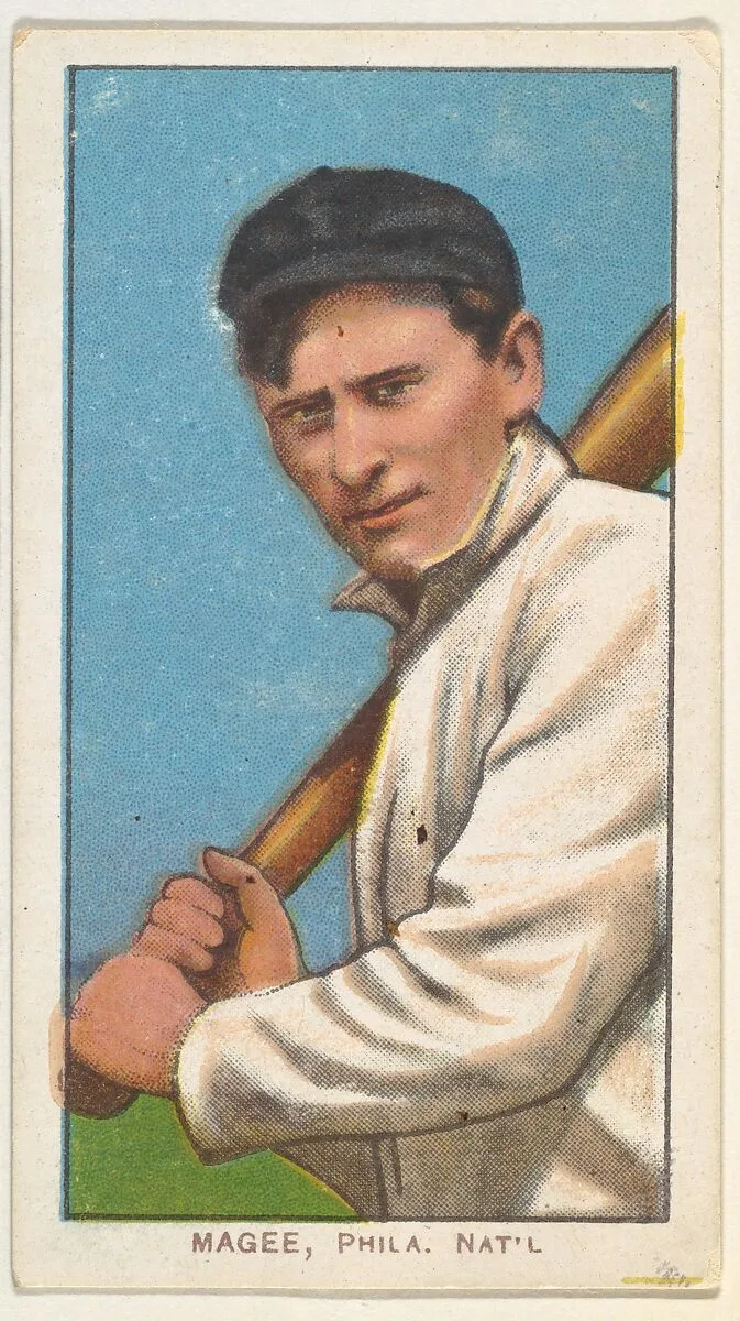 Magee, Philadelphia, National League, from the White Border series (T206) for the American Tobacco Company — American Tobacco Company