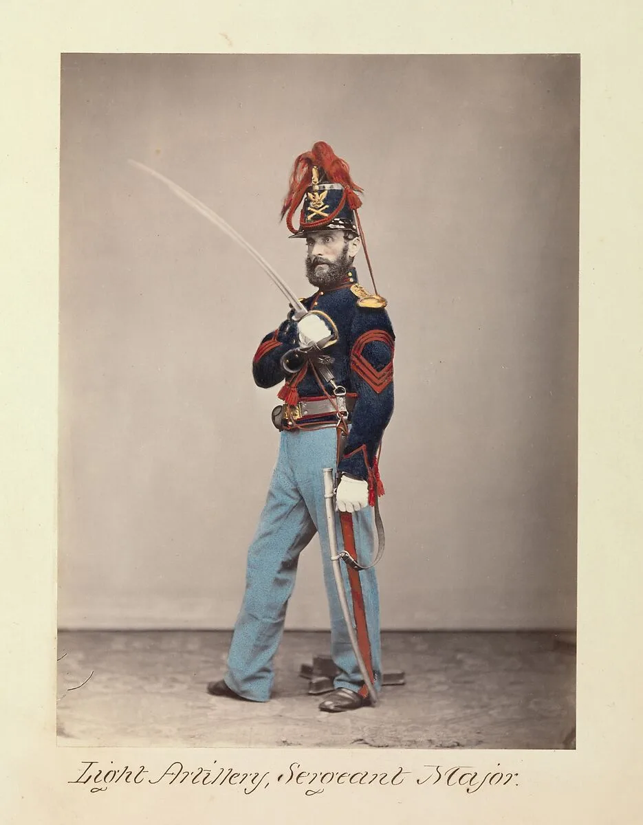 Light Artillery, Sergeant Major — Oliver H. Willard