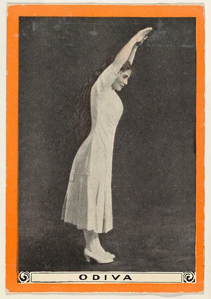 Odiva, No. 26, The Swan Dive, from the Champion Women Swimmers series (T221), issued by Pan Handle Scrap — Pan Handle Scrap Company