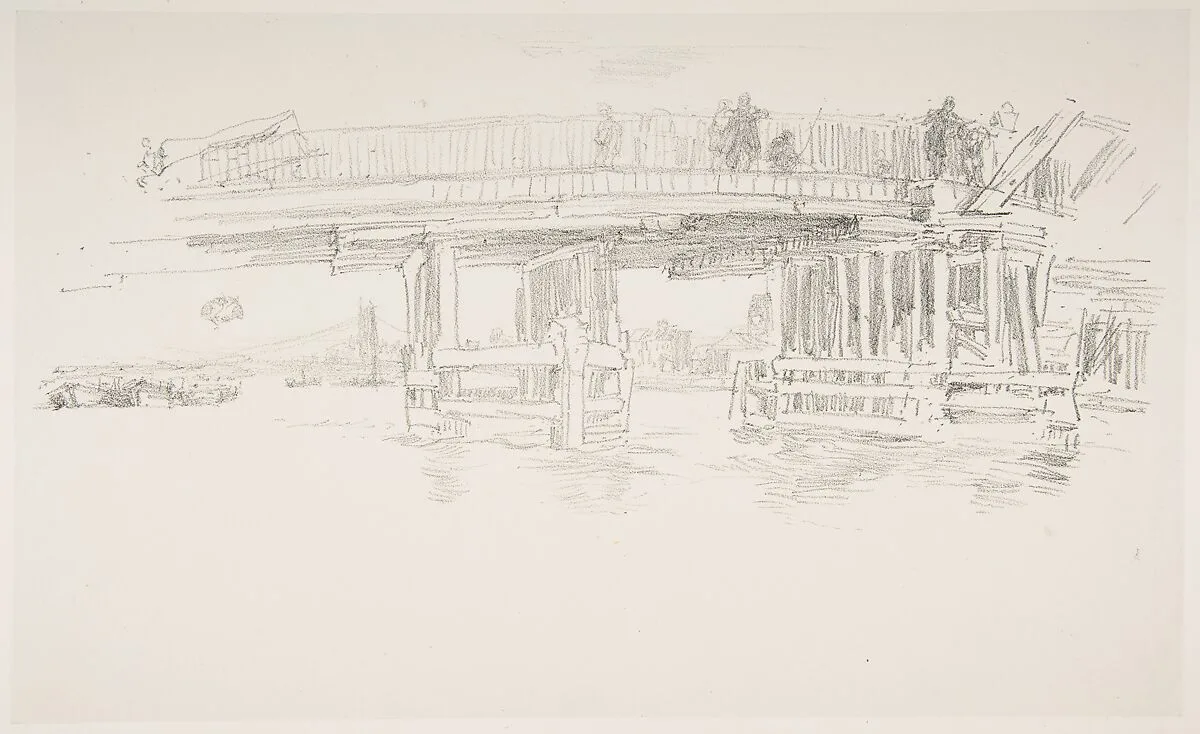Old Battersea Bridge — James McNeill Whistler