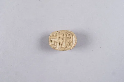 Scarab Inscribed with the Names of Seti I and Menkheperre (Thutmose III)
