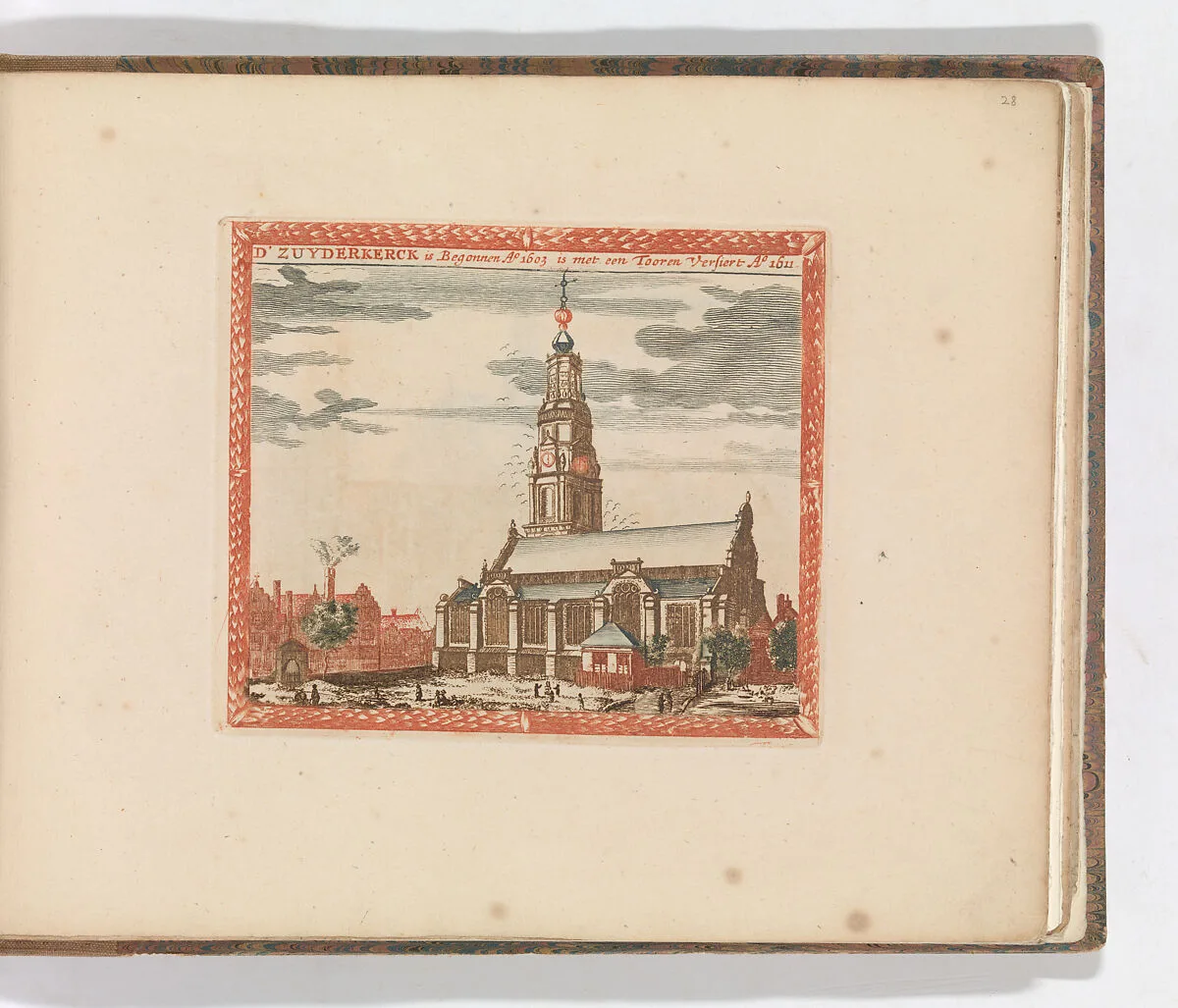 'D' Zuyderkerck', in: Tooneel Der Voornaamste Nederlands Huizen, En Lust Hoven, Naar T Leven Afgebeeld — Carel Allard