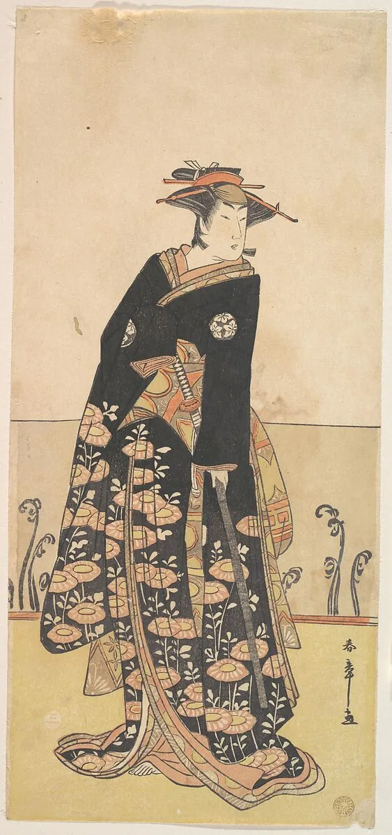 勝川春章画 二代目小佐川常世|Kabuki Actor Osagawa Tsuneyo II — Katsukawa Shunshō