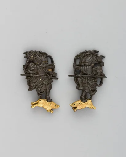 Pair of Sword-Grip Ornaments (Menuki)