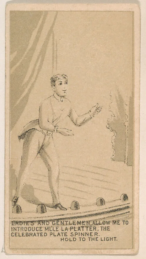 Ladies and Gentlemen..., from the Magic Changing Cards series (N223) issued by Kinney Tobacco Company — Kinney Brothers Tobacco Company