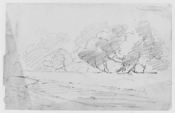 Landscape (M-?) (from Sketchbook) — Thomas Moran