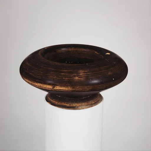 Terracotta plemochoe (vase for perfume)