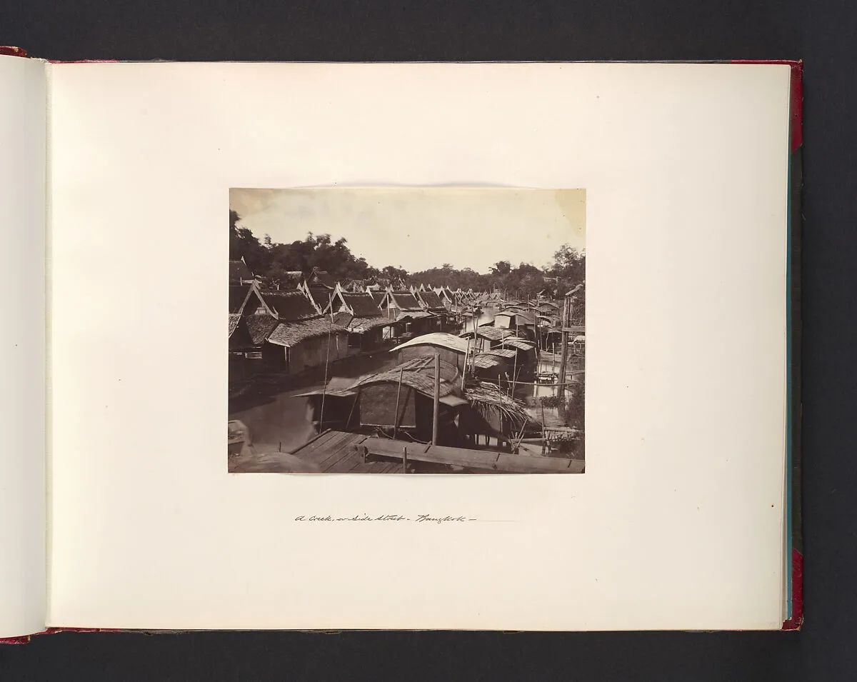 A Creek, or Side Street, Hong Kong — John Thomson