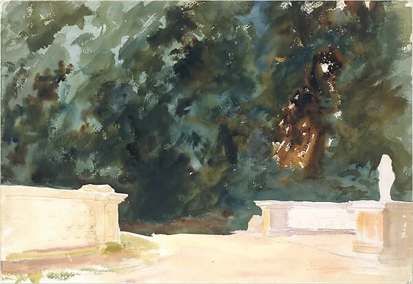 Terrace and Gardens — John Singer Sargent