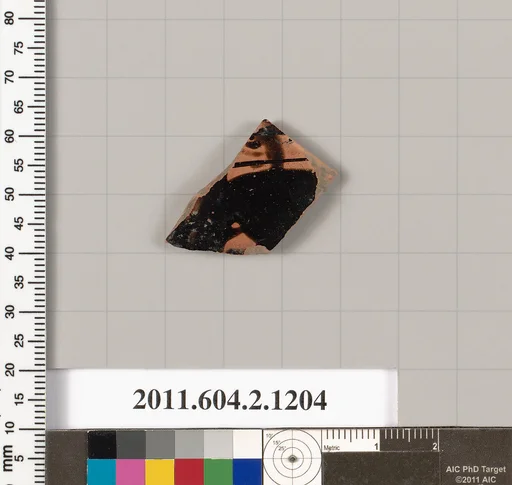 Terracotta fragment from an open shape