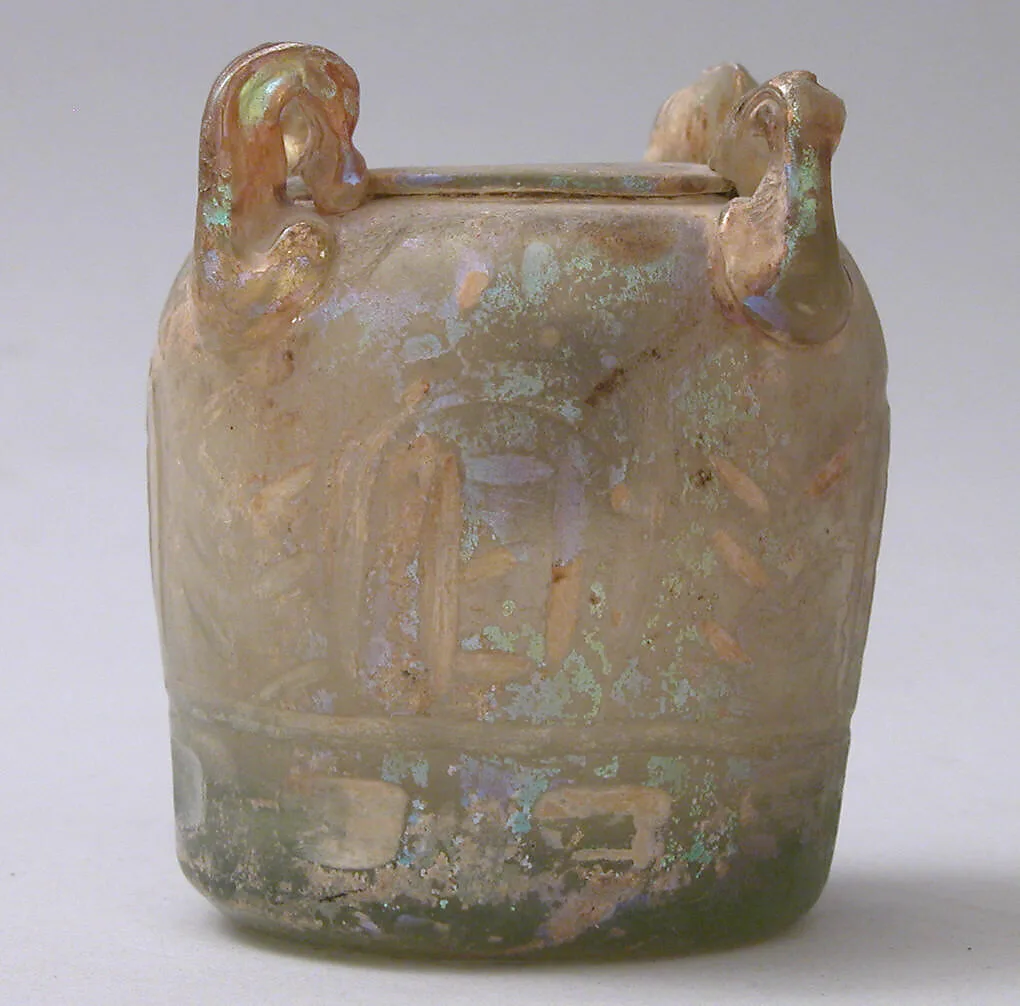 Inkwell with Cut Decoration — Unknown
