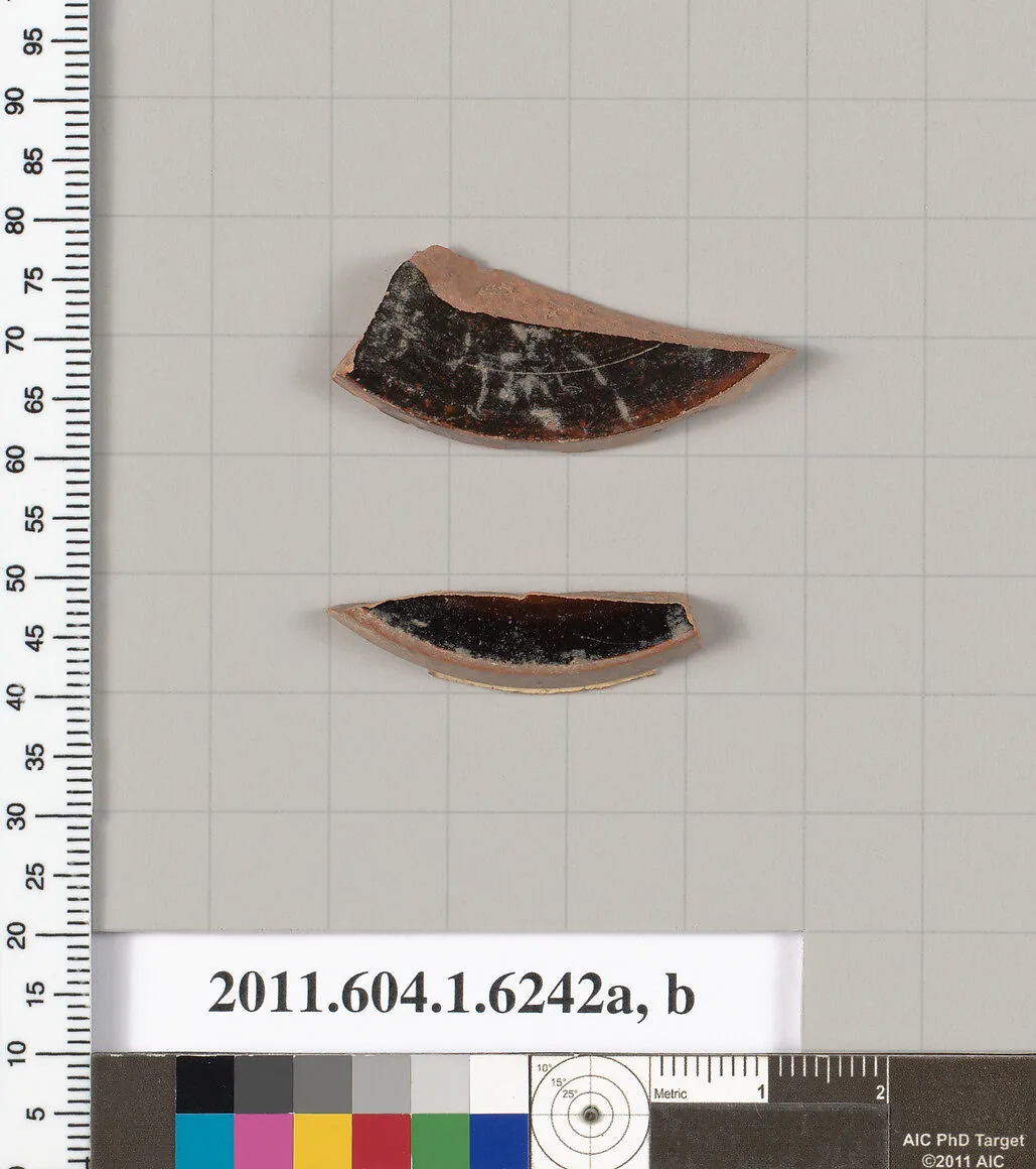 Terracotta fragments of kylikes (drinking cups) — Unknown