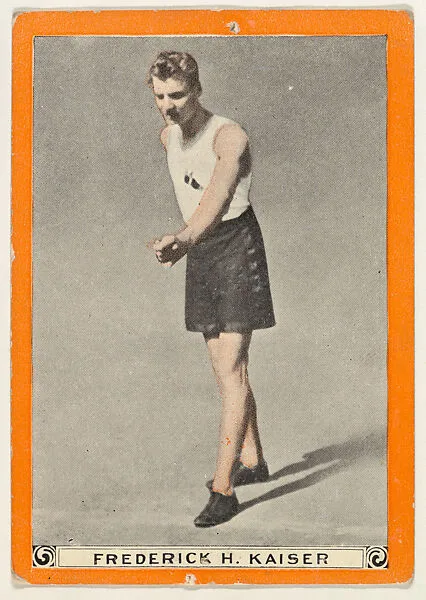 Frederick H. Kaiser, from for the World's Champion Athletes series (T230) — Pan Handle Scrap Company
